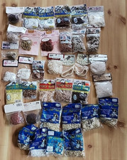 Large Lot of 36 Doll Hair Wavy Hair, Curly Hair, Curly Chenille, Wavy Locks