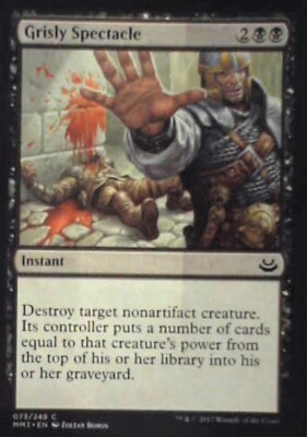 Grisly Spectacle - Modern Masters 2017: #73, Magic: The Gathering Nm R28