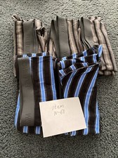 5 Pack Fruit of the Loom Men's Coolzone Boxer Briefs, Stripe,size XL,gray/blue