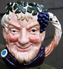 New ListingVtg Royal Doulton Toby Character Jug Bacchus c1958 England 06499 Superb Colors