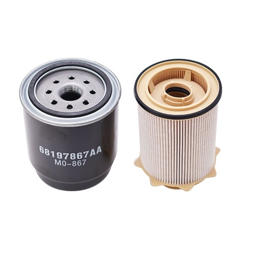 For Dodge Ram 6.7L Diesel Fuel Filter Kit 2013-2017 2500 3500 4500 5500 - Picture 7 of 7