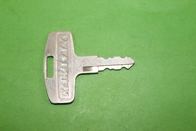 NOS Vintage Kawasaki OEM Factory Pre Cut Motorcycle Key