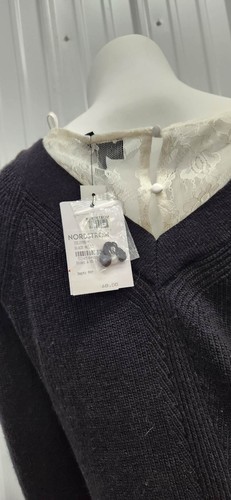 New Old Stock: Top Shop Womens Long Sleeve Sweater Shirt / Button Back / Size:6 - Picture 6 of 9