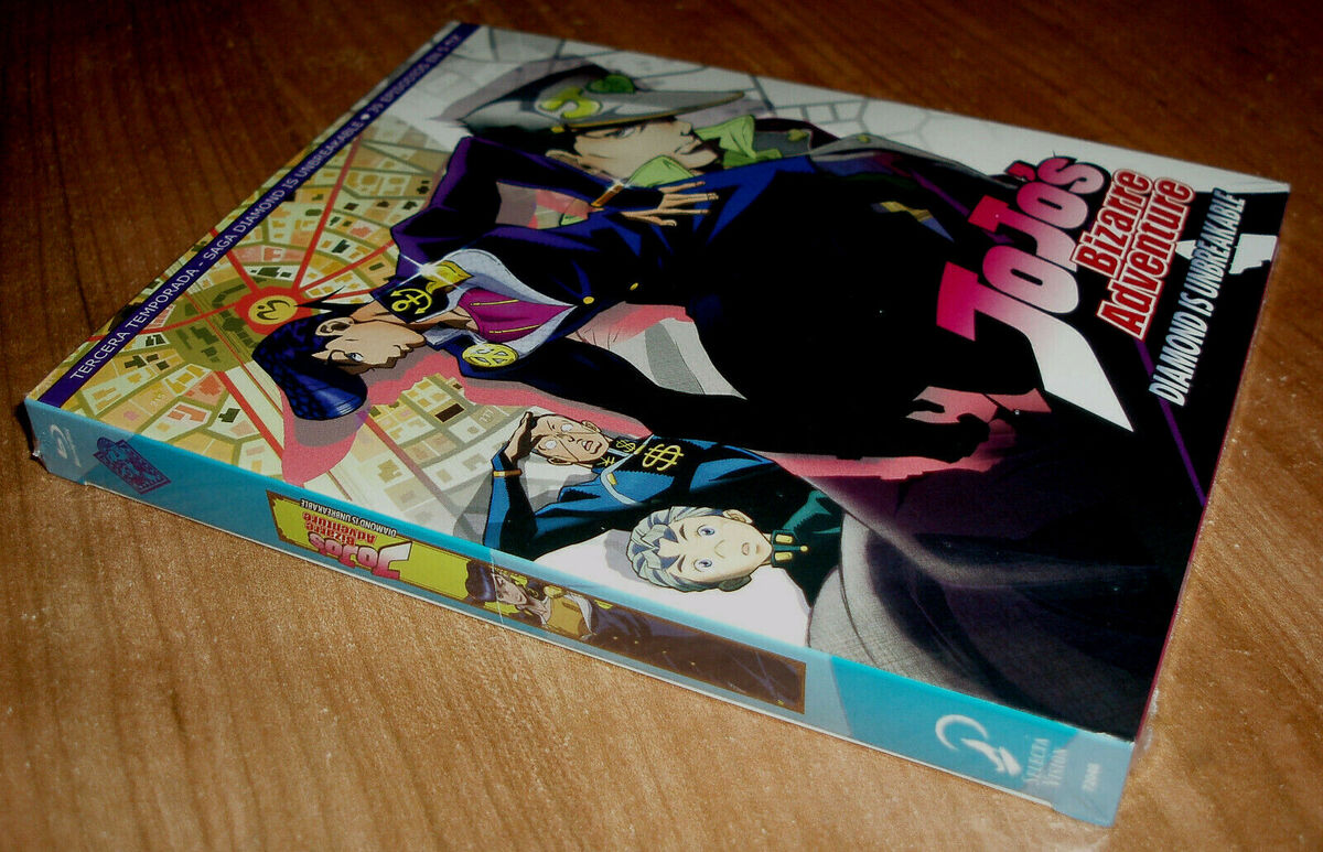 Jojo's Bizarre Adventure S5 Diamond Is Unbreakable Part 2 Box Set (Blu-ray)  NEW