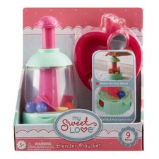 My Sweet Love Blender Play Set 9 Pieces Toy Accessory Brand New
