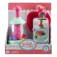 My Sweet Love Blender Play Set 9 Pieces Toy Accessory Brand New