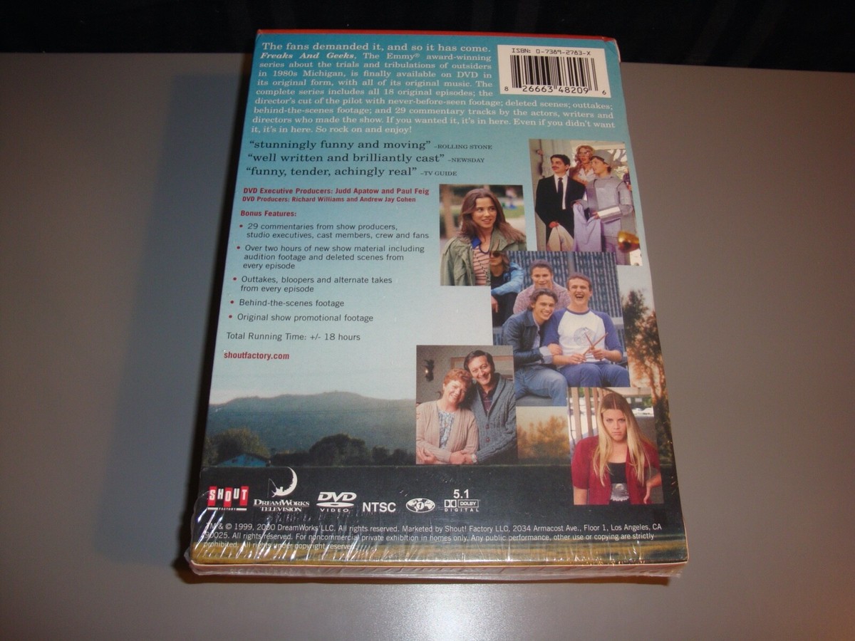Freaks and Geeks The Complete Series New DVD Box Set Cardellini