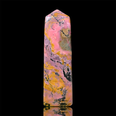Rhodonite Awesome Pink Quality Tower of  528 grams & size of 123x33x33