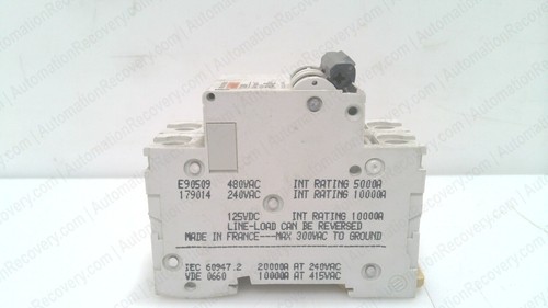 MERLIN GERIN 24443 CIRCUIT BREAKER 480VAC 2A #334432 - Picture 5 of 6
