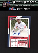 2017  Panini Contenders Draft Picks 9 Ynmanol Marinez International Auto