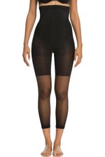 SPANX Women's The Original High Waisted Footless Pantyhose Black