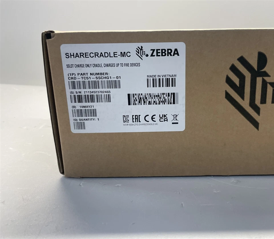 Zebra CRD-TC51-5SCHG1-01 5 Port Bar Code Scanner Charging Station TC51 TC56 - Image 2 of 4