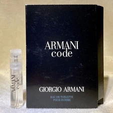 Giorgio Armani Armani Code Eau de Toilette EDT Sample Spray .04oz, 1.2ml