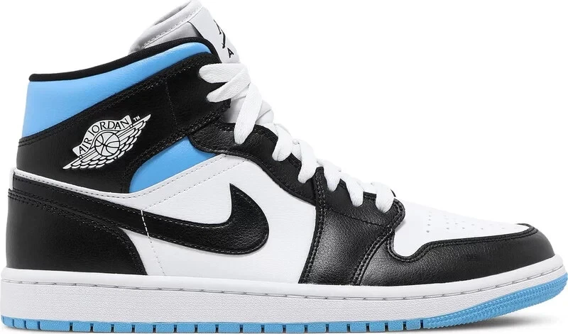 Jordan 1 Mid University Blue / Black W for sale | eBay