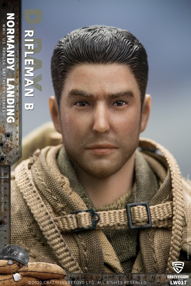 Crazy Figure LW017 WWII U.S. Rangers On D-Day Rifleman B 1