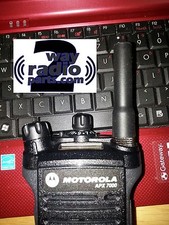 Short STUBBY Black Antenna for MOTOROLA APX8000 VHF (136-174), UHF (400-520) GPS