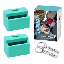 Morlike Silicone Seatbelt Secure Buckle Safety Cover Lock  Keep Children Safe i