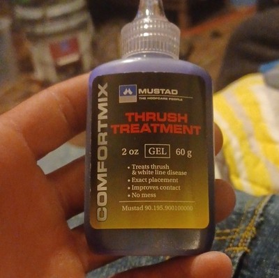Mustad Comfortmix Thrush Treatment Gel 2 oz Thrush Treatment