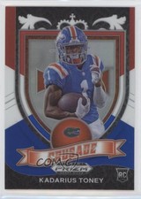 2021 Panini Prizm Draft Picks Crusade Red White & Blue Kadarius Toney #176 kr0