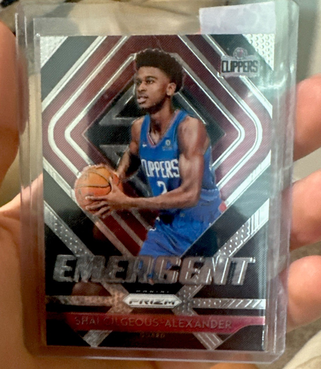 Shai Gilgeous-Alexander 2018-19 Panini Prizm Emergent #11 ROOKIE RC