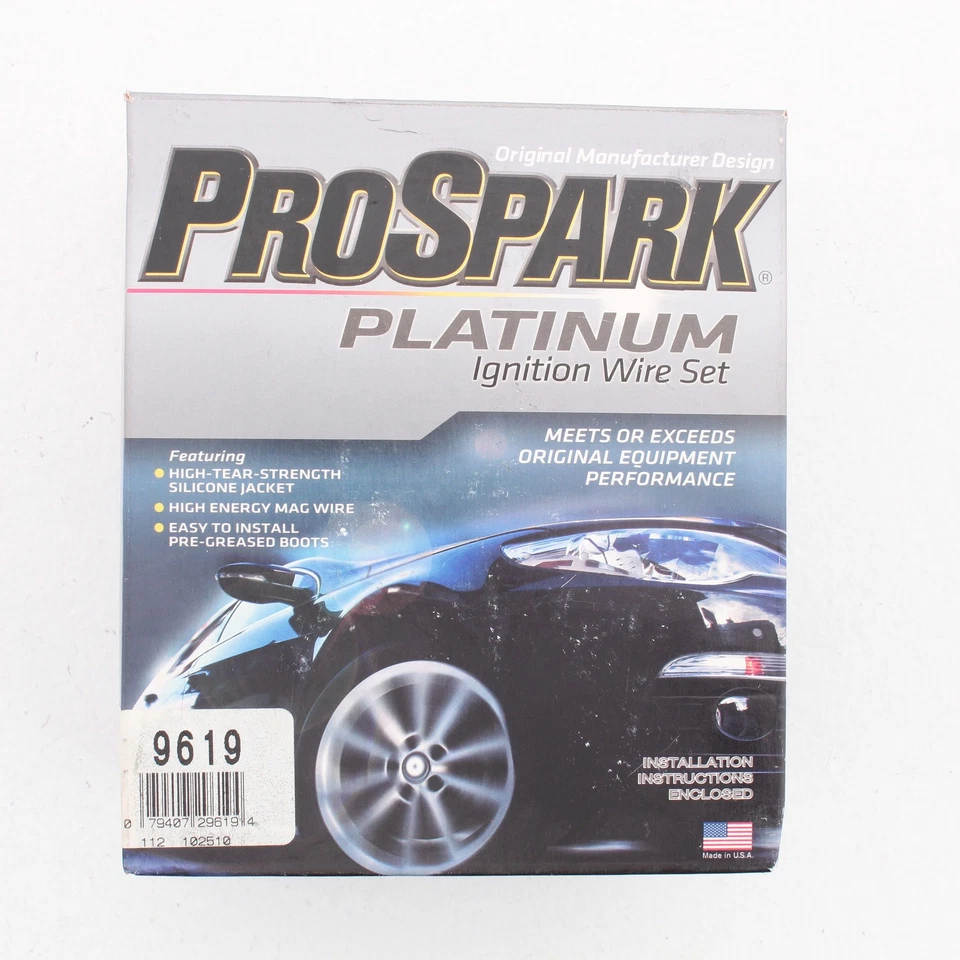 Провода зажигания свечи зажигания ProSpark Premium 9619 для 01–05 Sebring 00–05 Eclipse - Изображение 4 из 4