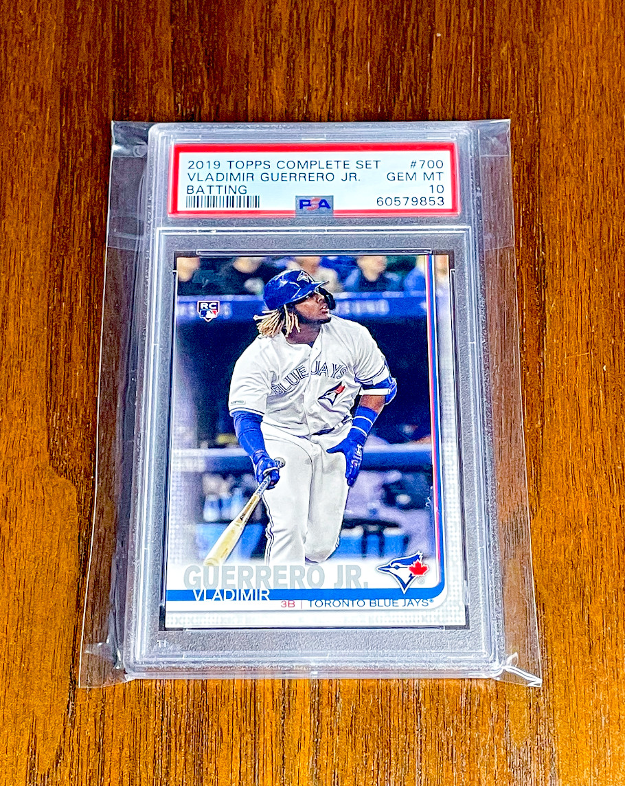 Vladimir Guerrero Jr. 2019 Topps CS #700⚾⚾PSA 10 GEM MT⚾⚾Batting Var.⚾⚾Rookie RC