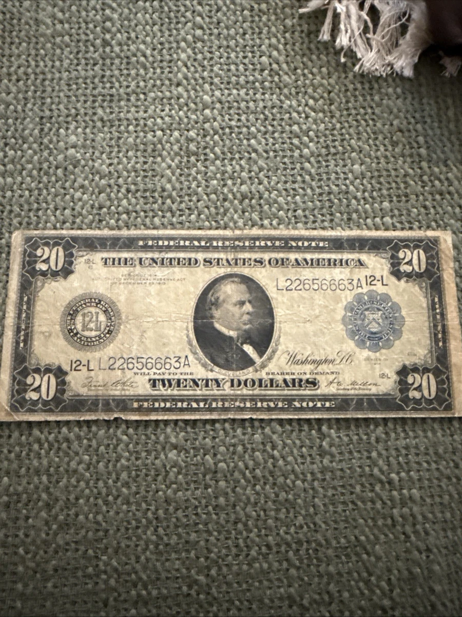 $20 US Federal Reserve Large Notes for sale | eBay