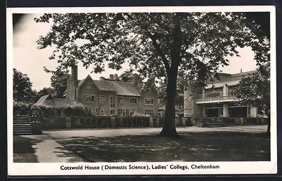Cheltenham, Ladies´ College, Cotswold House Domestic Science, Ansichtskarte 