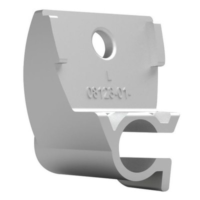 Stützfußhalterung links - silber - passend für F80L - Fiamma Nr. 98673L204