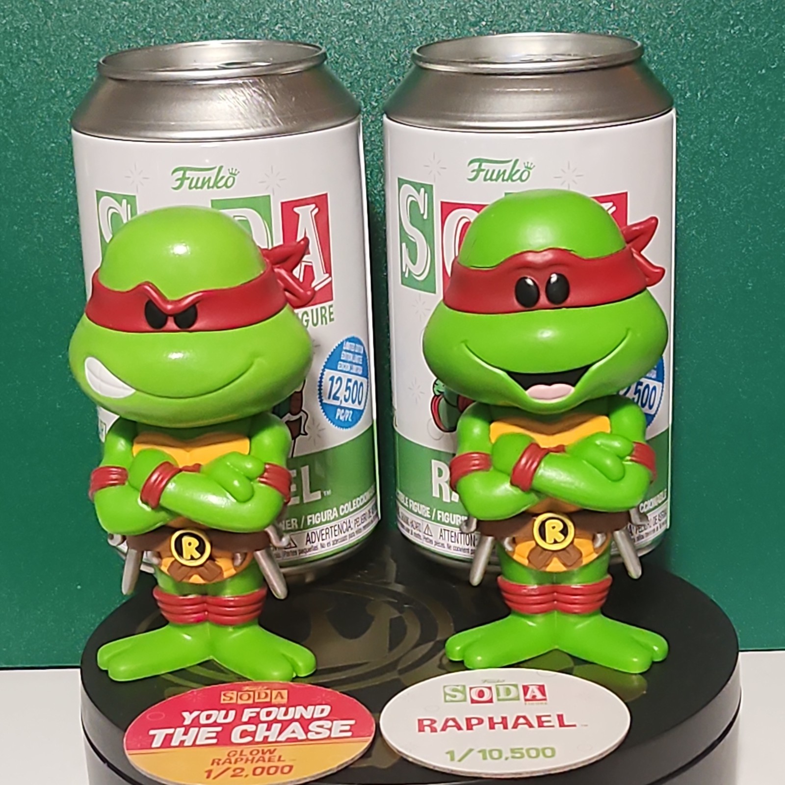 Funko Soda - Raphael Chase And Common Set. Great For Christmas.