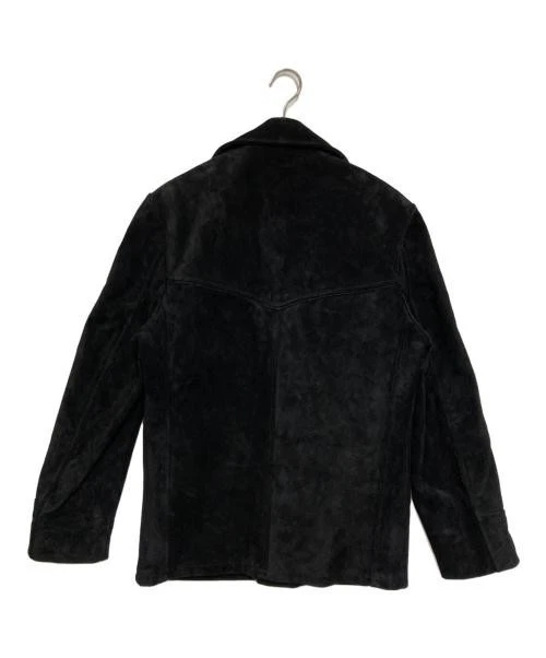 Chaqueta Schott Deck 40 cuero marrón liso