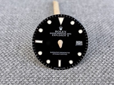 Rolex Explorer 2 16570/16550 Black Tritium Dial