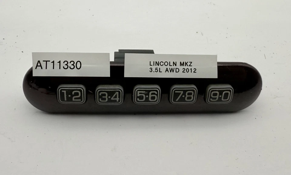 Teclado de almohadilla con número de entrada sin llave para puerta marinera borde MKZ MKT MKX 07-11 fabricante de equipos originales Foto 3 de 4
