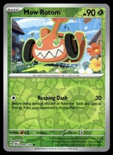Mow Rotom 008/142 Common Stellar Crown Pokemon Reverse Holo Near Mint