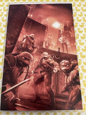TEENAGE MUTANT NINJA TURTLES ALPHA #1 RED SCALE VIRGIN VARIANT /333 CoA 2024