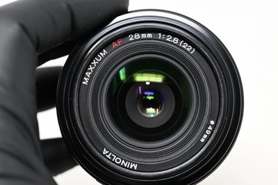 良品 MINOLTA AF 28mm F2 AA3024#8311 Minolta AF 28mm f/2.0 lens reviews, specification, accessories