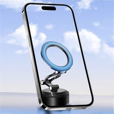 Secure Mount Bracket 360 Degree Rotation Vacuum Suction for Travel Use