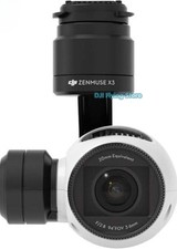 DJI Zenmuse X3 3-axis Gimbal Camera 12.4MP/4K for DJI Inspire 1 Drone
