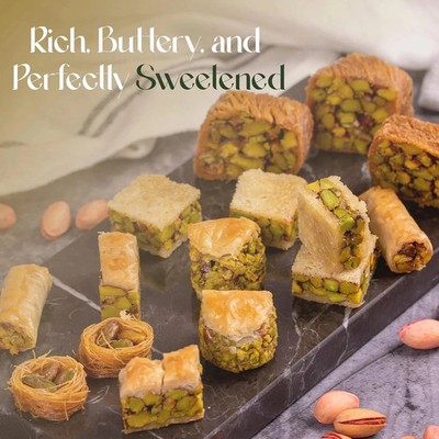 Al Sultan Assorted Mixed Baklaw Arabic Sweets 100g