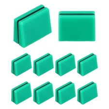 Universal Fader Knobs Green Black Mixer Fader Caps Plastic for DJ Console 10Pack