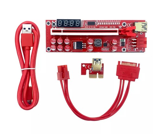 Graphics Card Extension Cable USB3.0 High Speed PCI-E Adapter 1X To 16X - Afbeelding 2 van 6
