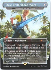 Tidus's Brotherhood Sword - Sword of Truth and Justice 1867 Secret Lair Drop Ser