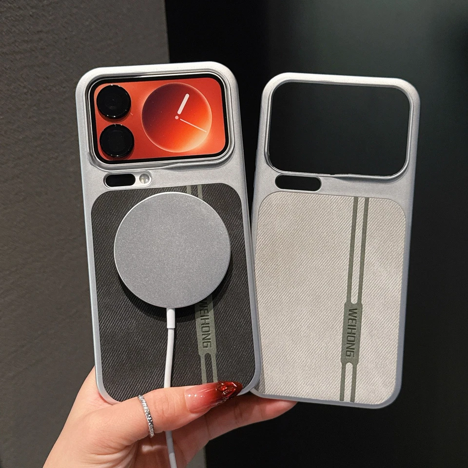 适用于小米 17 Pro /Max 手机壳混合布质无线充电保护套 — 第 3/4 张图片