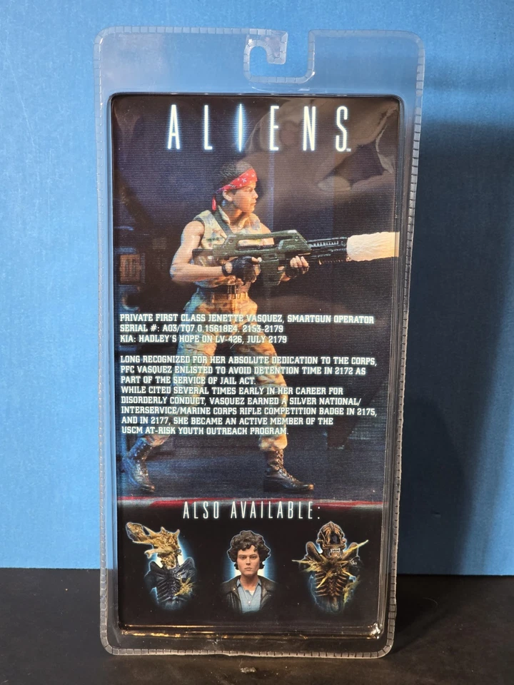 Figura de acción coleccionable NECA Aliens Vasquez - Como nueva Foto 2 de 4