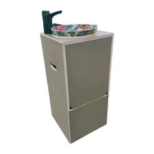 Camping Kitchen Folding Table Unit Storage Outdoor Cooking  Sink Hand Wash Unit 