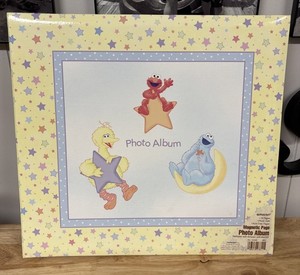 Vintage Sesame Street Baby Album Photo Album Magnetic Sheets 16 Pages