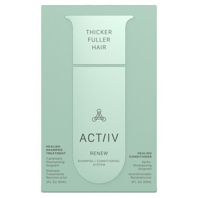 ACTiiv Hair Science Renew Shampoo & Conditioning System 3 fl.oz