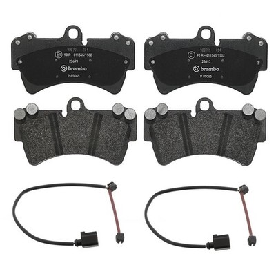 Brembo Front Low-Met Brake Pad Set with Wear Sensors for Porsche Cayenne 09-10