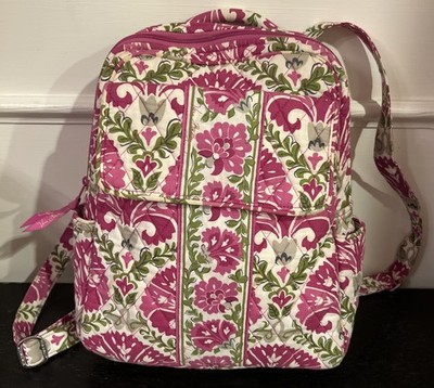 Vera Bradley backpack bag in Julep Tulip Pattern! 11 x14  READ
