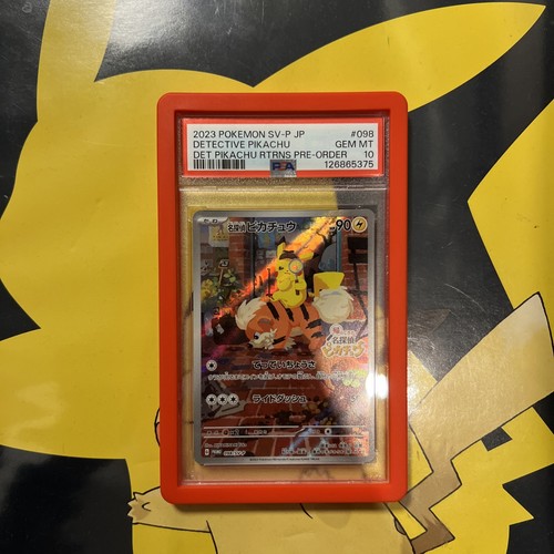 Detective Pikachu 098/SV-P Japanese PSA 10 Promo